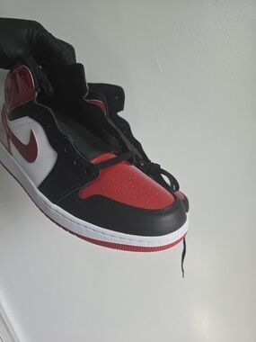 Air Jordan 1 I Mid SE - HV4091-006 - Black/White/Varsity Red - Size 14 - New